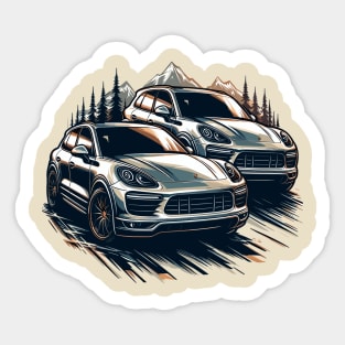 Porsche Cayenne Sticker